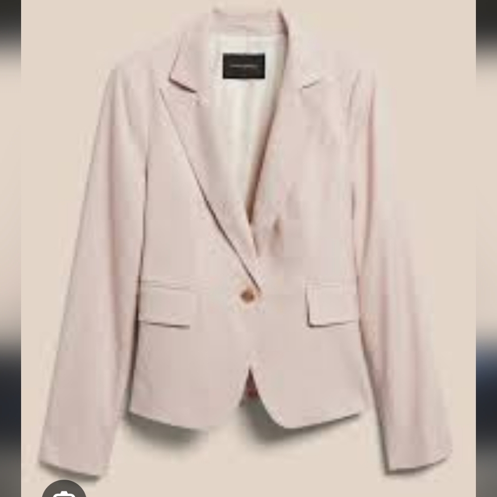 Banana Republic Textured Cutaway Blazer